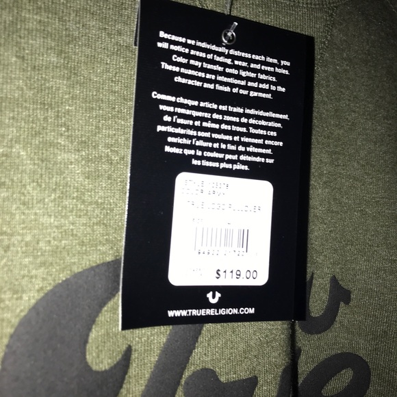 True religion fleece brand new with tags - Picture 8 of 9